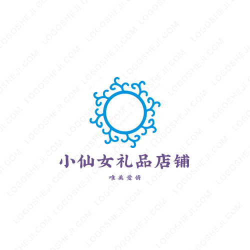小鱼儿小姐logo设计