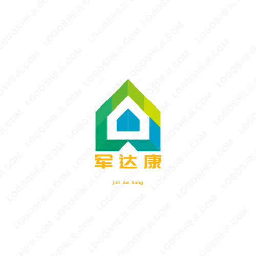 元康医疗logo设计