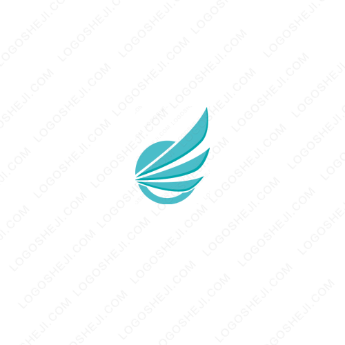 绿城说logo设计