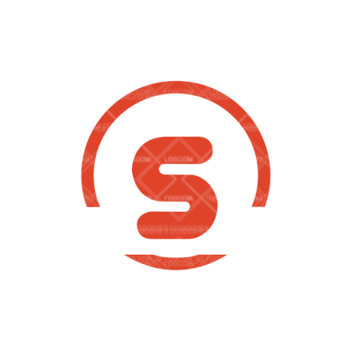 七色彩虹画室logo设计