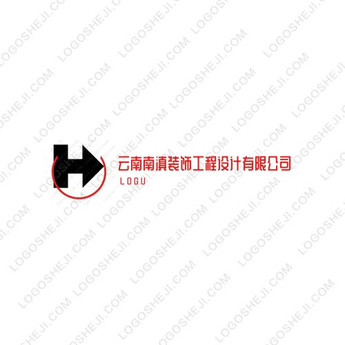 联合影视logo设计
