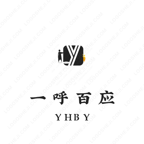 一次公考咨询机构logo设计