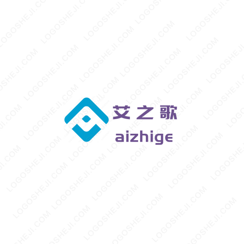 跳舞的玫瑰logo设计