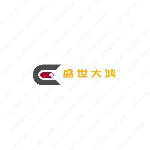 甜酒与傻啾logo设计