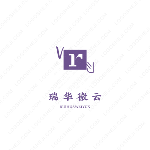 荟才商学院logo设计