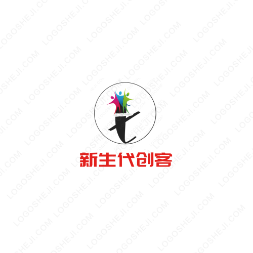 人性教育logo设计