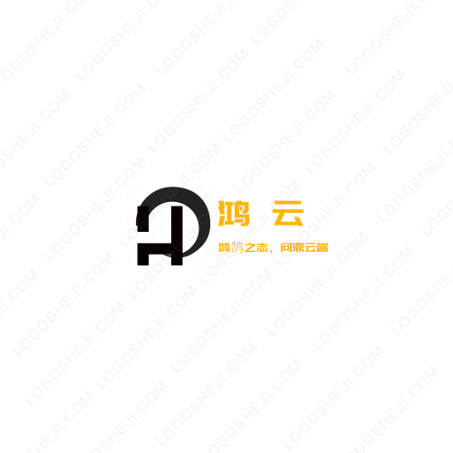一束花logo设计