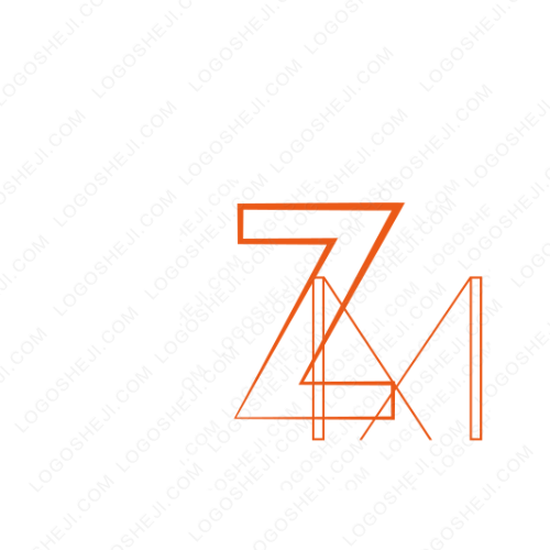 砚青书法logo设计
