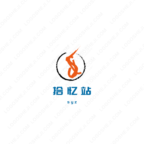 靑龍logo设计