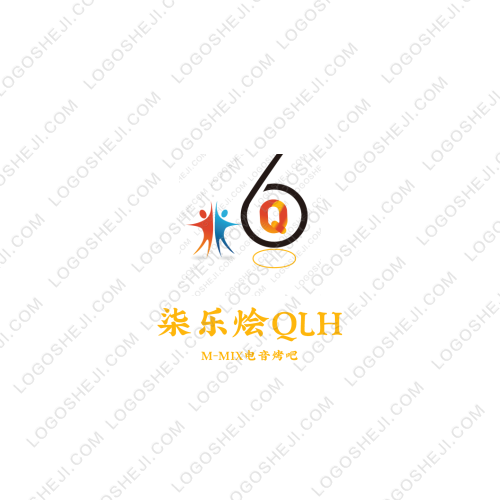 柒乐烩QLHlogo设计