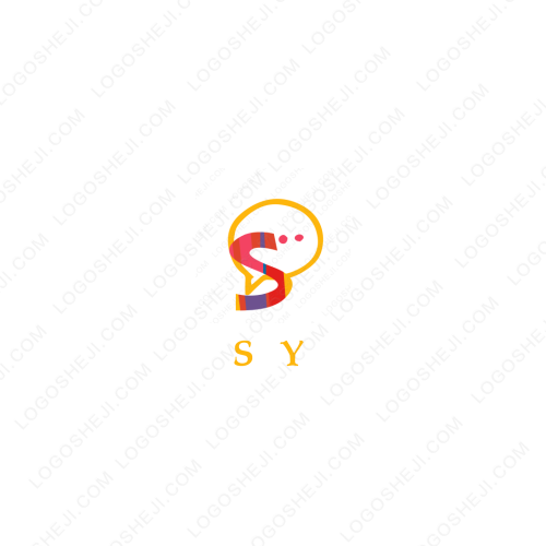 科技通信logo设计