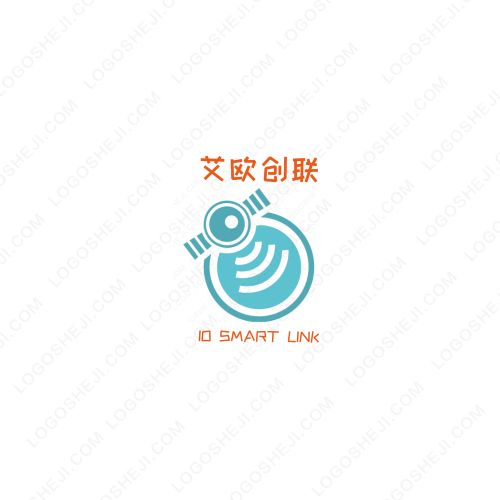 蓝狼传媒logo设计