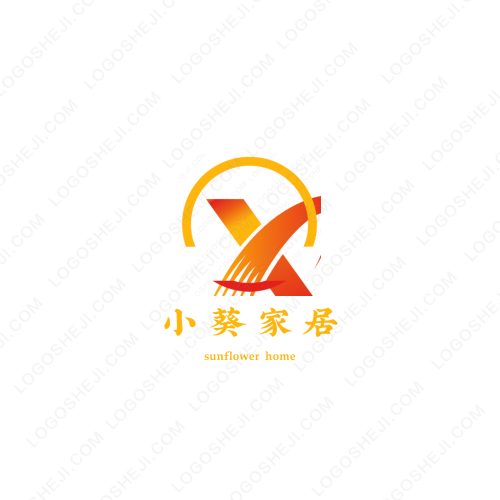 遇见冰淇淋屋logo设计