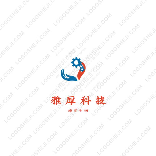 鑫算盘财税服务logo设计