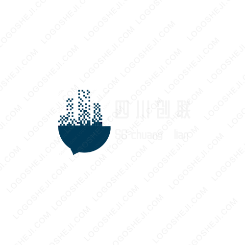 米饭智慧商城logo设计