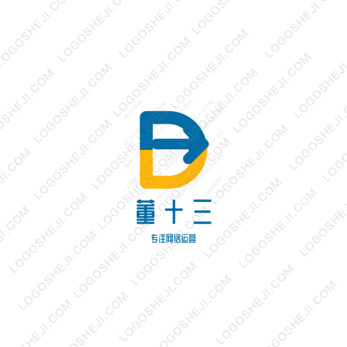 漫远童画logo设计