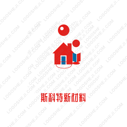 红色革命遗址logo设计