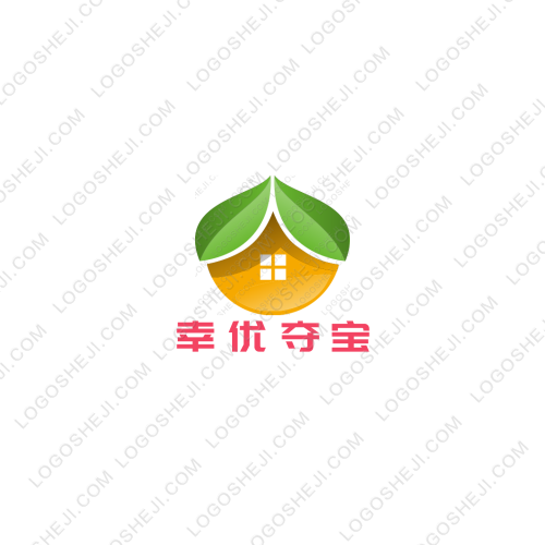 界联生鲜logo设计