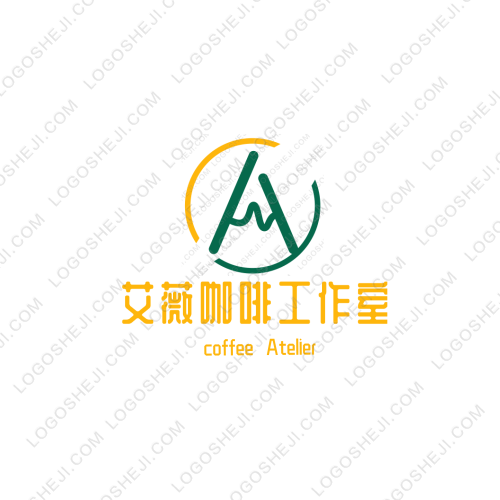 SAJ花城logo设计