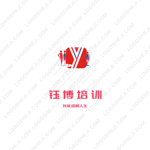 新传启logo设计
