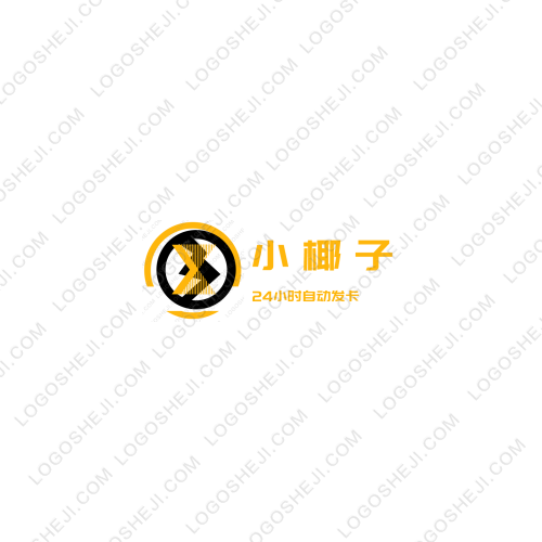 百通V爆粉logo设计