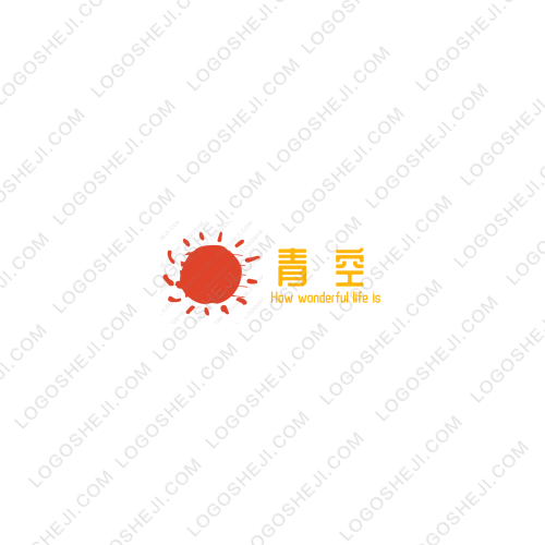 绘罗平logo设计