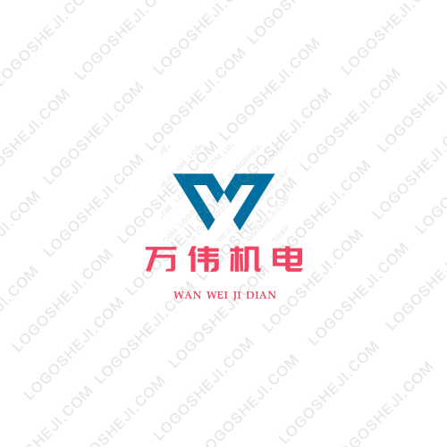 七彩黄陵logo设计