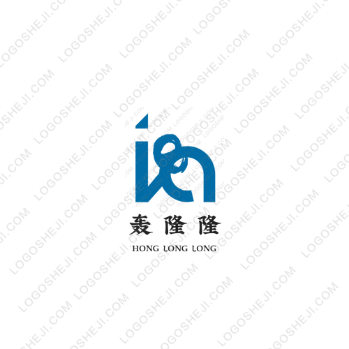 氢而易举logo设计
