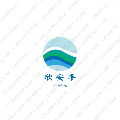 华蓝全屋整装logo设计