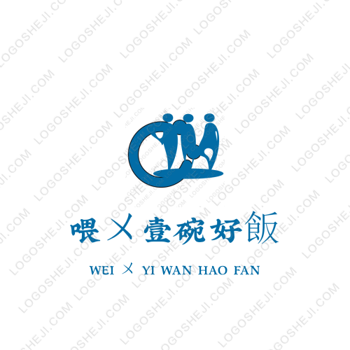 汇海人力logo设计
