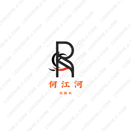 永定河房产logo设计