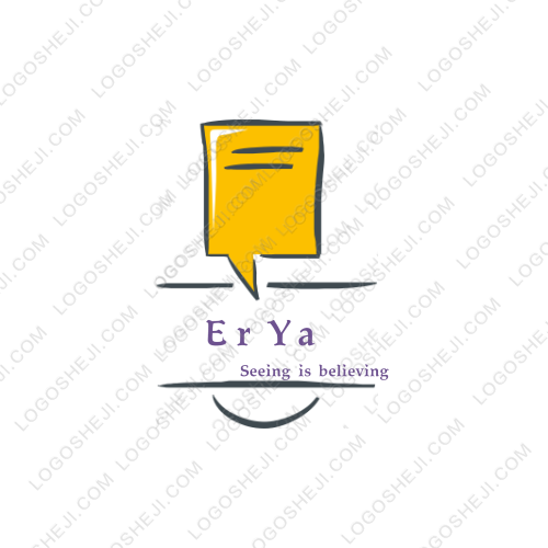 视听新传媒logo设计