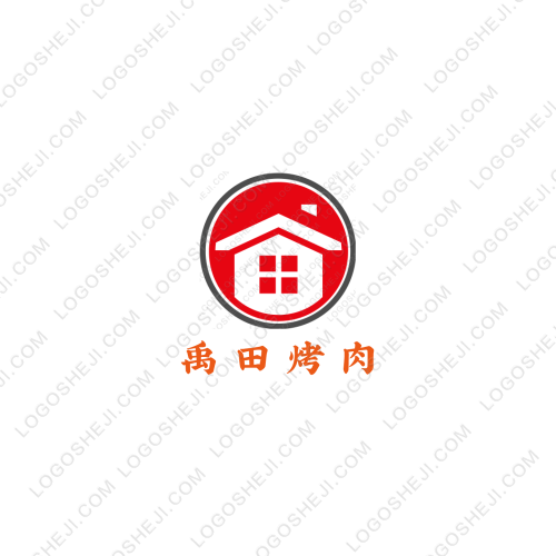 艾心港湾logo设计