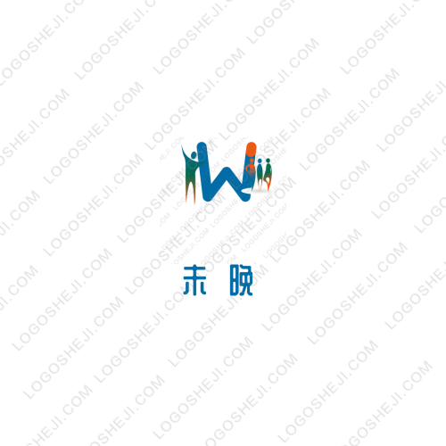 雾樟下中心学校logo设计