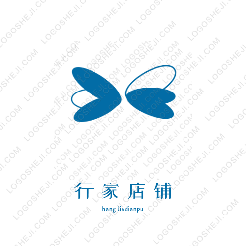 养老girllogo设计