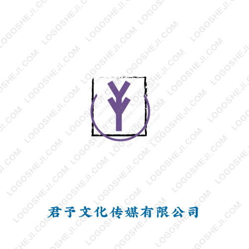 绿环装饰logo设计