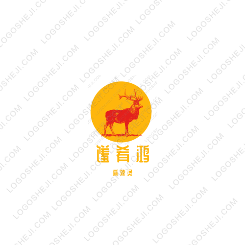 馐肴鸿logo设计