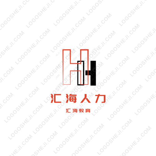 回头客logo设计