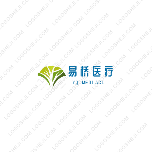 易桥医疗logo设计