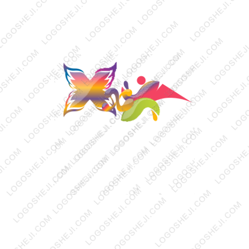 龙的传人体验营logo设计