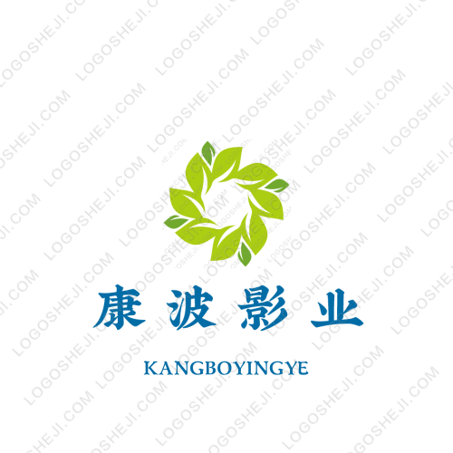 康波影业logo设计