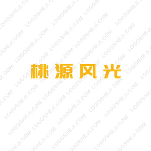 明月秋枫logo设计