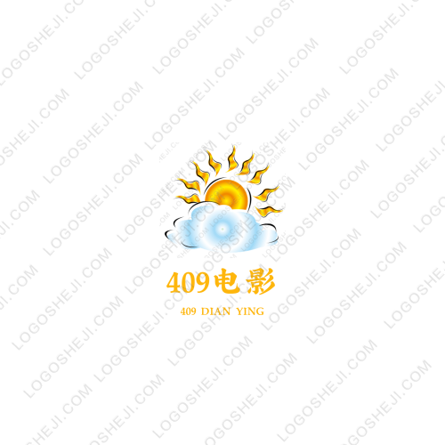 409电影logo设计
